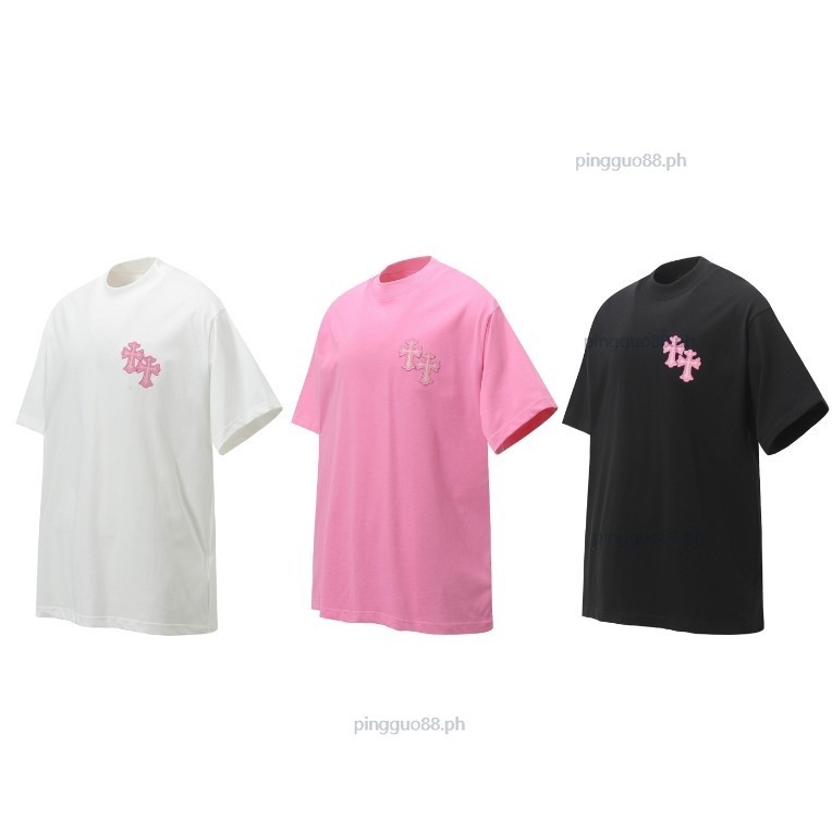 Heavy Industry เสื้อยีนส์แขนสั้น ดีไซน์เก๋ อารมณ์สันสกฤตเกือกม้า