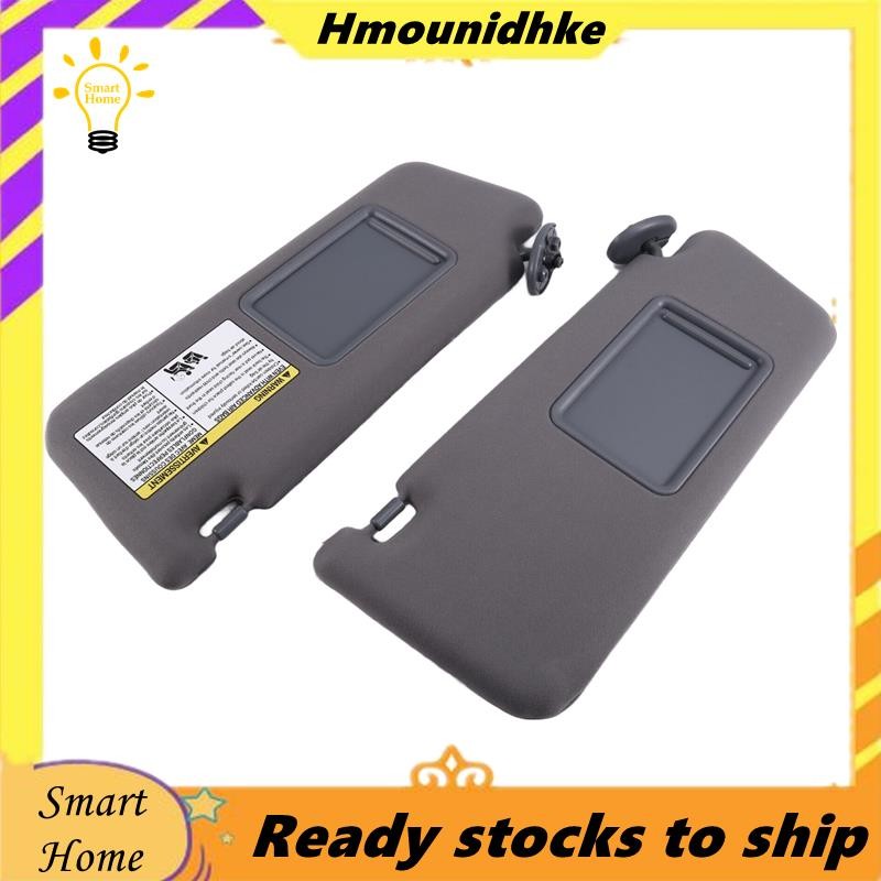 Sun Visor ภายในบังแดด Sun Visor สําหรับ 74320-35C10-B0 74310-35C10-B0 ภายในรถกระจกสีเทา
