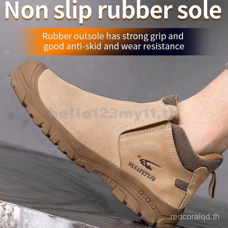 6KV ความปลอดภัยรองเท้า Steel Toe Anti-Stab Anti-Impact เหมาะสําหรับสวมใส่ทํางานสําหรับผู้ชายและผู้หญ