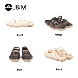 Joy&Mario รองเท้าแตะผู้หญิงทรง Espadrilles ระบายอากาศได้ดี สำหรับผู้หญิง