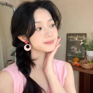 ต่างหูสไตล์ทะเลสีฟ้า โดปามีน Vintage เที่ยวทะเล｜ต่างหูแฟชั่นผู้หญิง ต่างหูระย้า ต่างหูเกาหลี ดีไซน์เก๋ไม่ซ้ำใคร