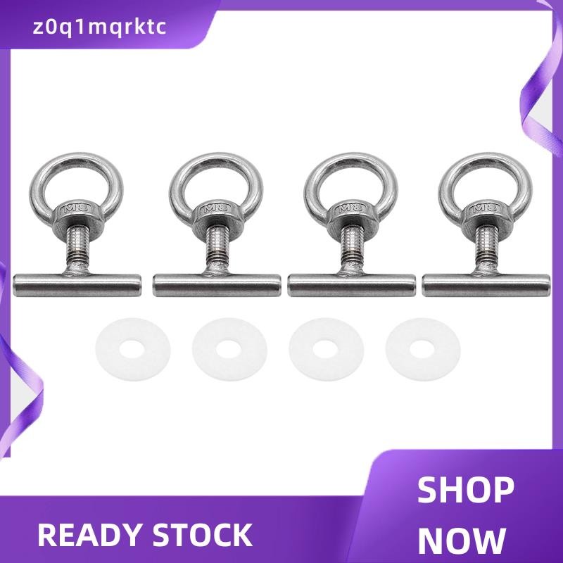 z0q1mqrktc สําหรับ T5 T6 รถรางล็อคโหลด Fixing 7H5883189E Silver Fixing Eye Bolt Lashing Eye