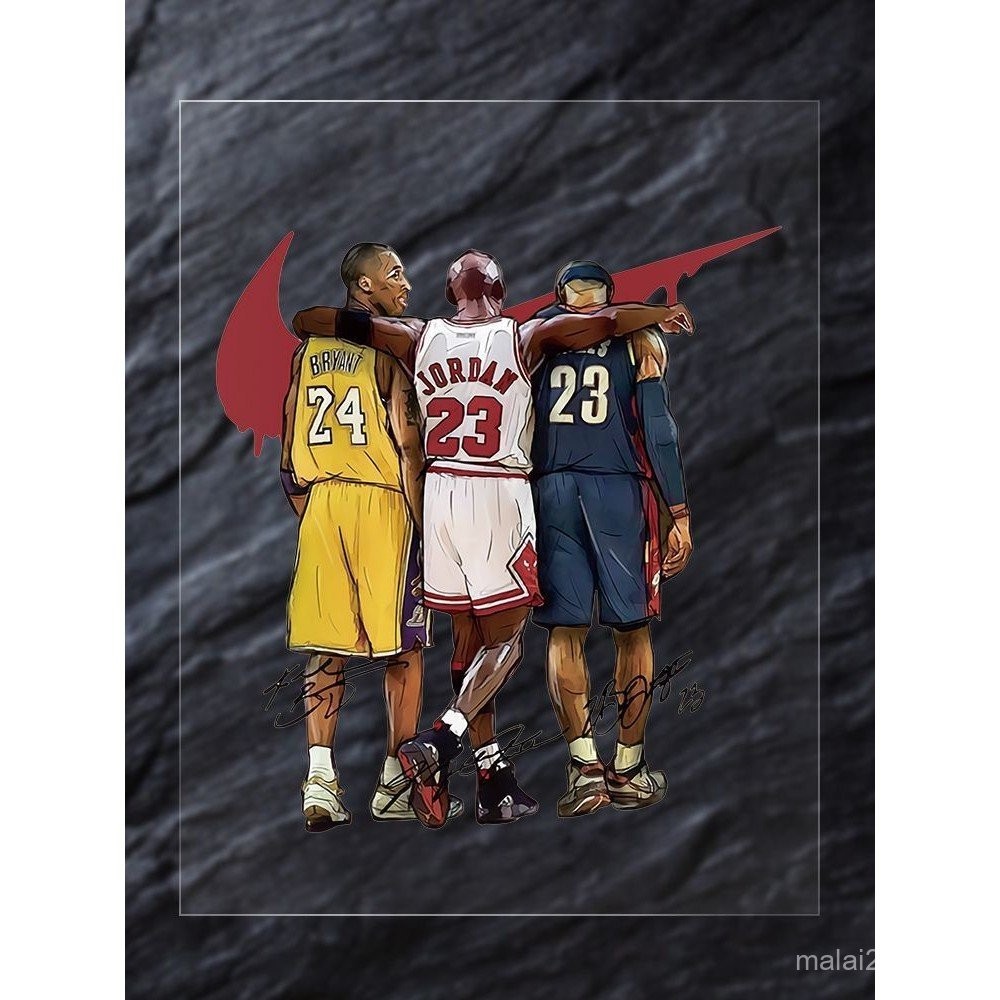 Nba บาสเกตบอล Star สติกเกอร์รถ Jordan James Kobe โลโก้สร้างสรรค์รถจักรยานยนต์รถยนต์ไฟฟ้าสติกเกอร์สะท