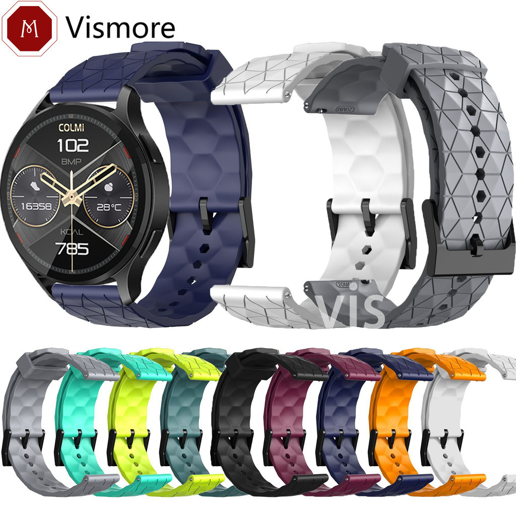 สายซิลิโคนสําหรับ COLMI P60/P68/P78/P82/P8/P9/P28/P73/P76/P81 Plus Pro Land 2S/C81/C8/M41/M42/V31/V3