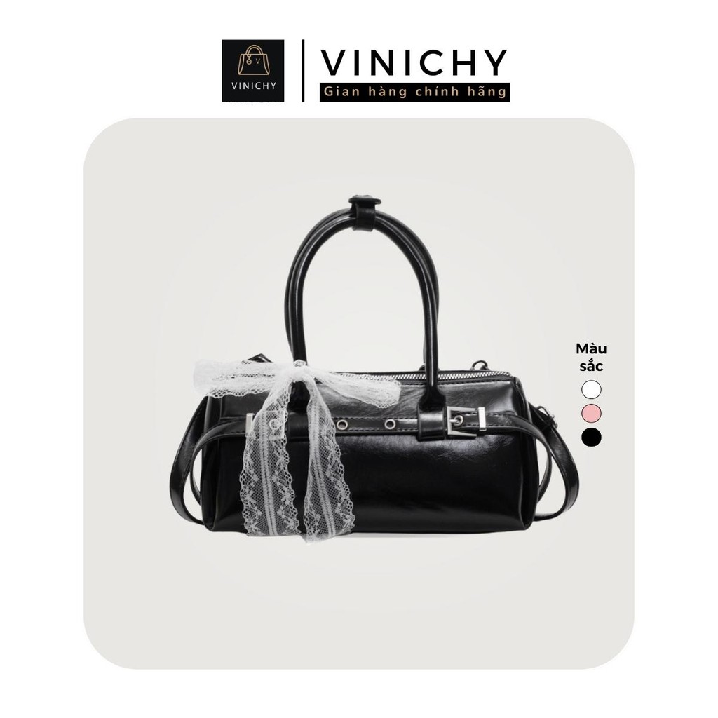 กระเป๋าสะพายข้างและสะพายไหล่ผู้หญิง VINICHY ขนาด 22cm HA766