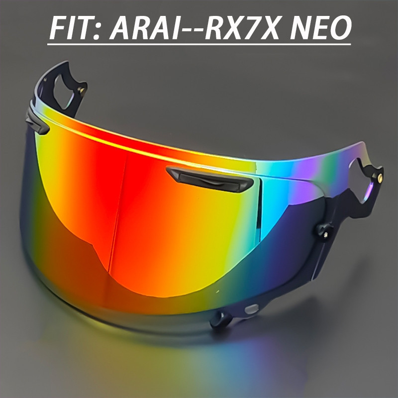 หน้ากากหมวกกันน็อค Arai Rx7X / Ned / Xd / Gx / Astro-Gx, ม่านบังแดด, คอชนิดเลนส์, ฟิล์มป้องกันรังสีอ