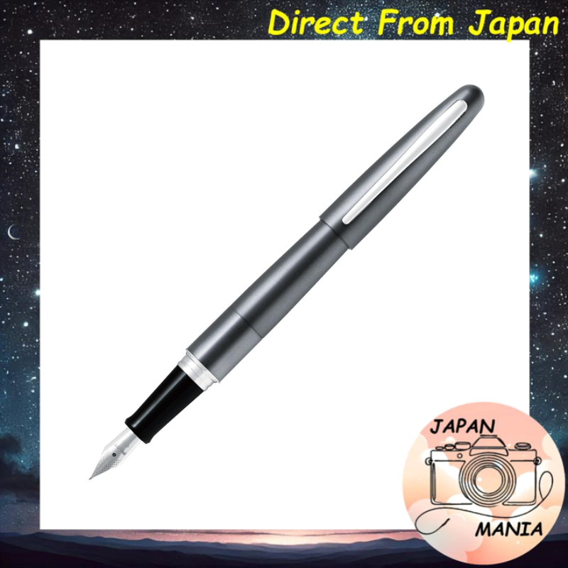 【Direct From Japan】PILOT Fountain Pen Cocoon Metallic Gray Fine Point FCO-3SR-MGY-F