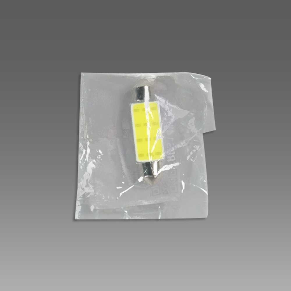 SHIMSTR ไฟภายในรถ LED แผ่นโดมไฟ C5W 2W Cool White 1 ชิ้น - BA9S