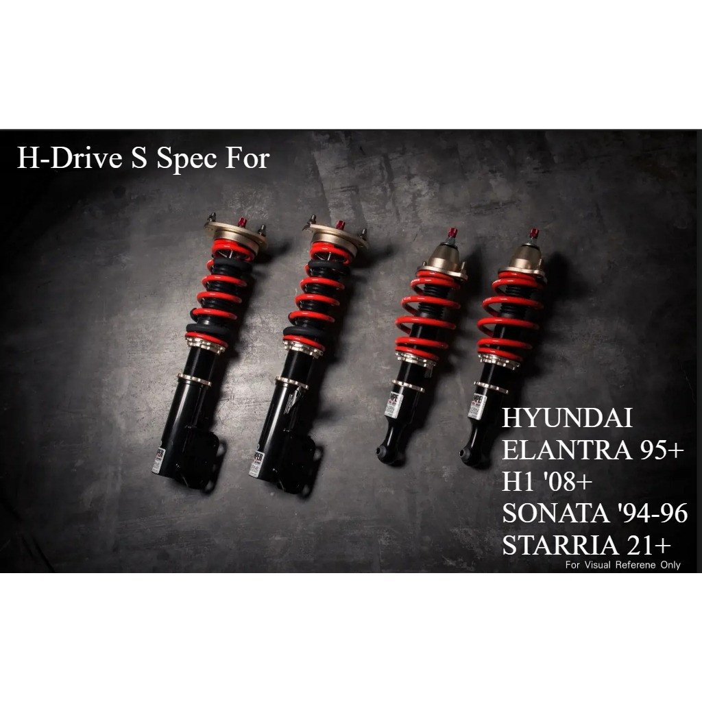 โช้คอัพ โช๊ค โชค H-DRIVE S SPEC for Hyundai H1 Starria Sonata Elantra Shock Up ปรับ 30 ระดับ MonoTub