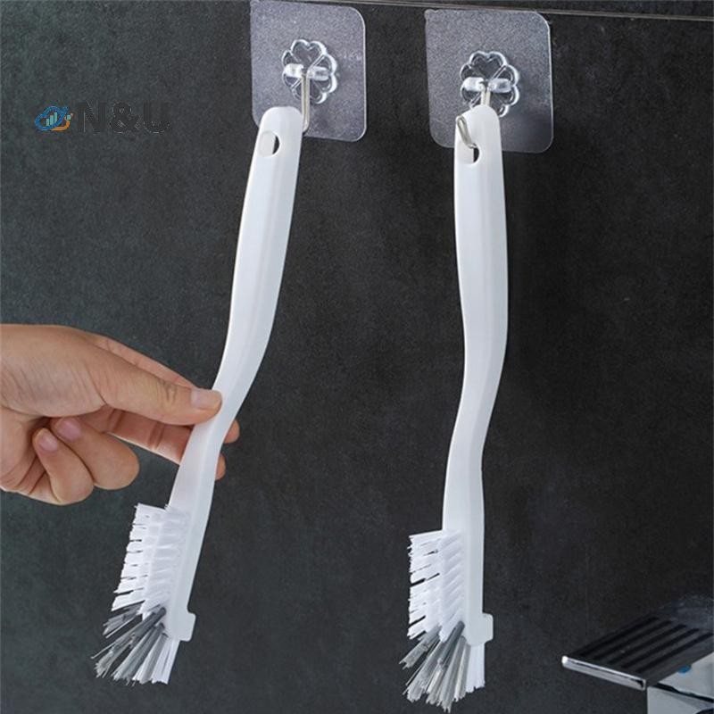 N&U Clean N แปรงแปรงทําความสะอาดพลาสติกด้ามยาวขวดนมหลอดแก้วทําความสะอาดกระทะชามแปรงเครื่องมือครัวบ้า