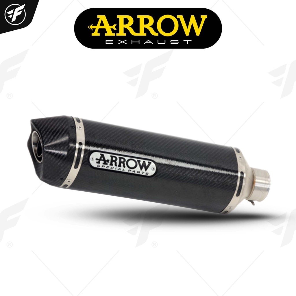 ท่อสูตร/ท่อแต่ง/ท่อไอเสีย Arrow slip on carbon-carbon : for Kawasaki Z800