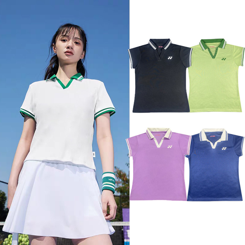 2025ใหม่ล่าสุดYY กีฬา T เสื้อผู้หญิงสาว Breathable Golf เทนนิสแบดมินตันเสื้อกีฬา