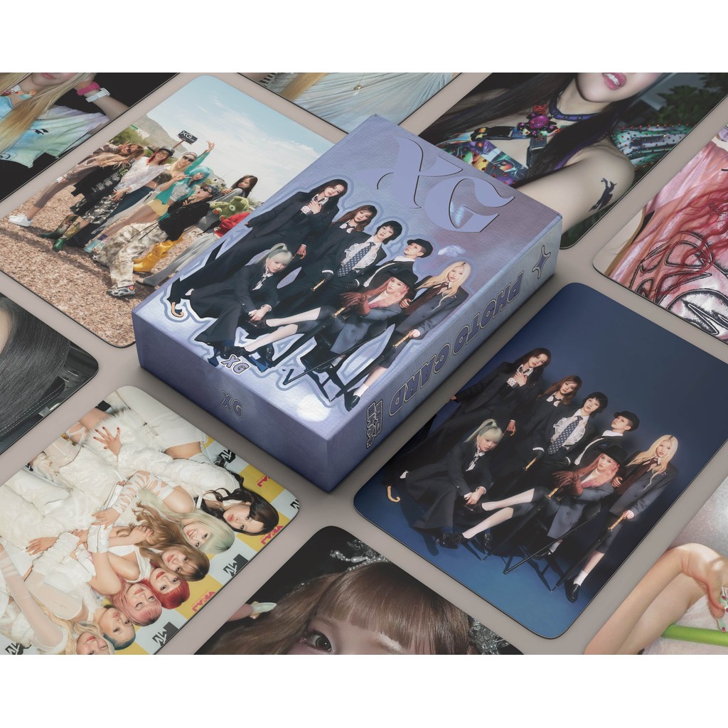 50-92pcs XG AWE Holographic เลเซอร์ Lomo การ์ด WOKE UP Kpop Photocards ซ้ายขวาสาวญี่ปุ่น JURIN CHISA