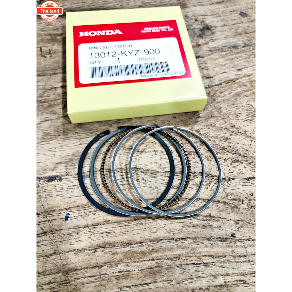 แหวนแท้ ชุดแหวน แท้ศูนย์ฮอนด้า STD ขนาด 52.4 มิล เวฟ125i year2012-2020  13012-KYZ-900