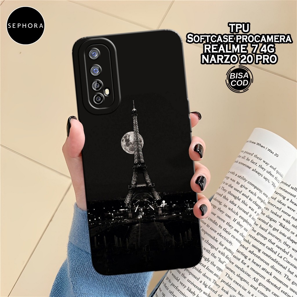 เคส HP SEPHORA Realme 7 4G / Narzo 20 Pro - เคสแฟชั่น Aesthetic - Softcase Realme 7 4G / Narzo 20 Pr