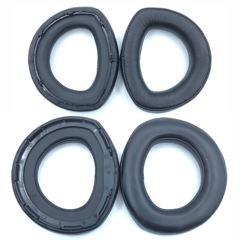 เหมาะสําหรับ Sennheiser HD700 HD800 HD800s เคสหูฟัง Lambskin ที่ครอบหูหนังแท้ Earmuffs