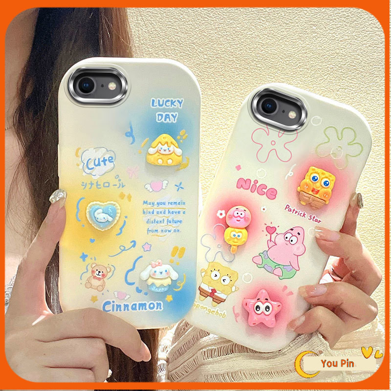 สําหรับ iPhone 6S 6 Plus 7 8 กรณี 7 8 Plus XR X XS Max 11 12 13 14 15 Pro Max กรณีปลอก Tepp handmade Decaton เคสโทรศัพท์