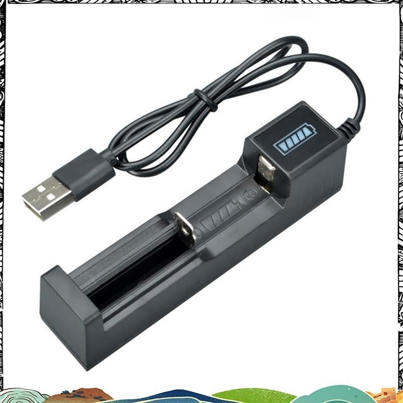 เครื่องชาร์จแบตเตอรี่สําหรับ 18650 26650 14500 16340 ABS สีดํา neweer