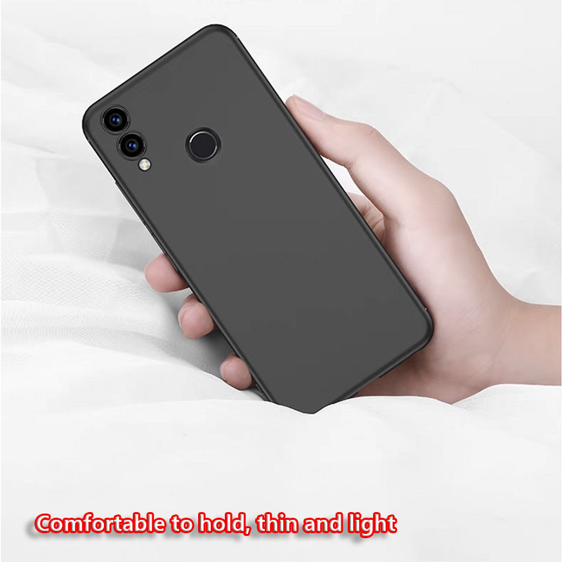 Huawei Honor 10 Lite HRY-LX1 LX2 Jelly Case Matte Finish ยืดหยุ่นนุ่มปกหลังเจลยาง TPU ซิลิโคนป้องกันลายนิ้วมือบางเฉียบ