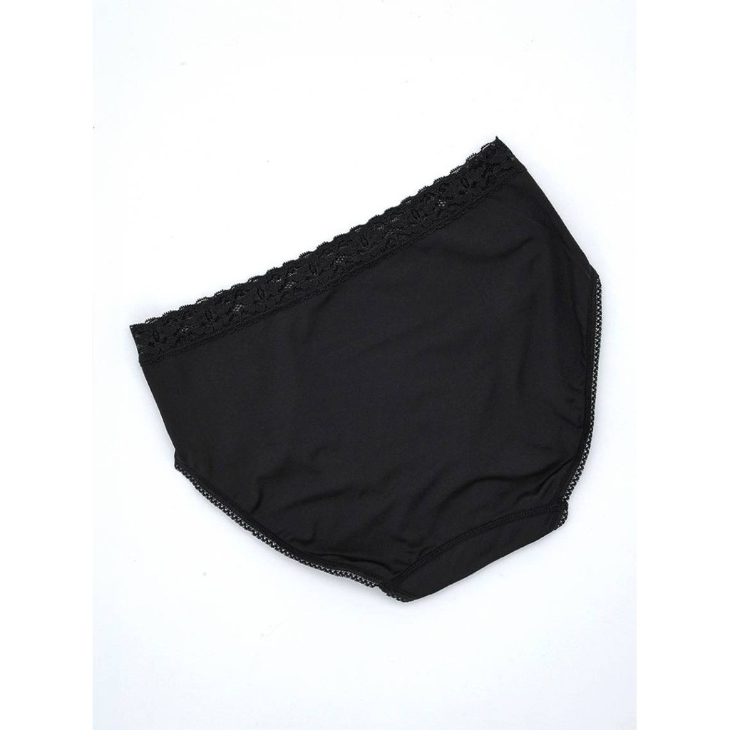 Sabina Habpy Panty กางเกงในทรงเอวสูงปานกลาง รหัส HUZ23023BK - สีดำ — صورة 2
