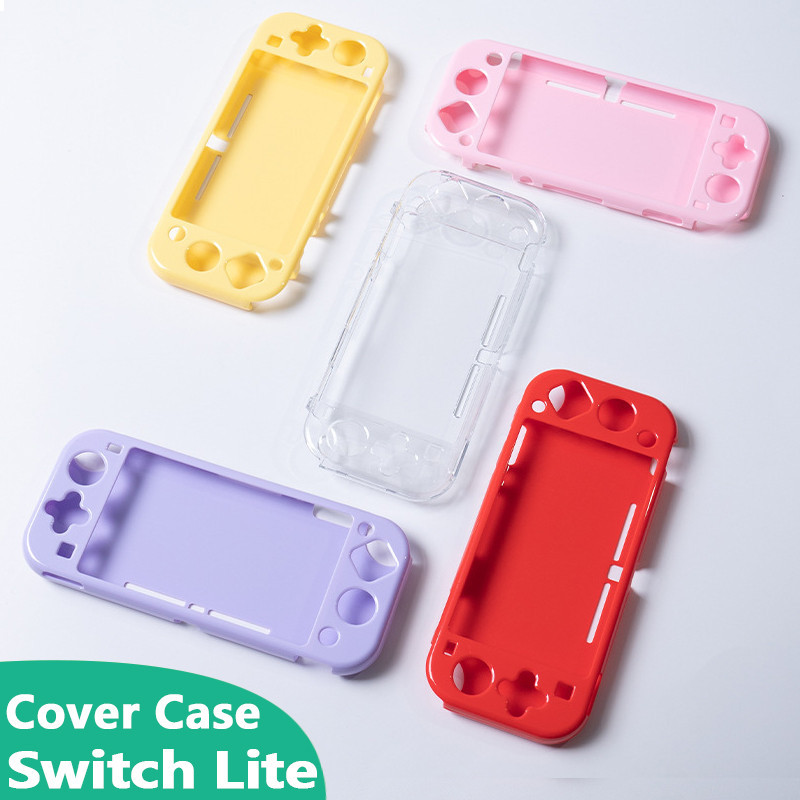 Nslikey โปร่งใสปกอ่อนสําหรับ Nintendo Switch Lite เคสป้องกัน Full Wrapper Shatterproof Switch Controller Lite กรณี