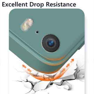 Iphone5 iPhone5S iPhoneSE2016 คุณภาพสูงซิลิโคนเหลว TPU กันกระแทกเคสโทรศัพท์สําหรับ iPhone SE 2016 5 5S Anti Scratch โทรศัพท์ปกหลังกันชน Protector