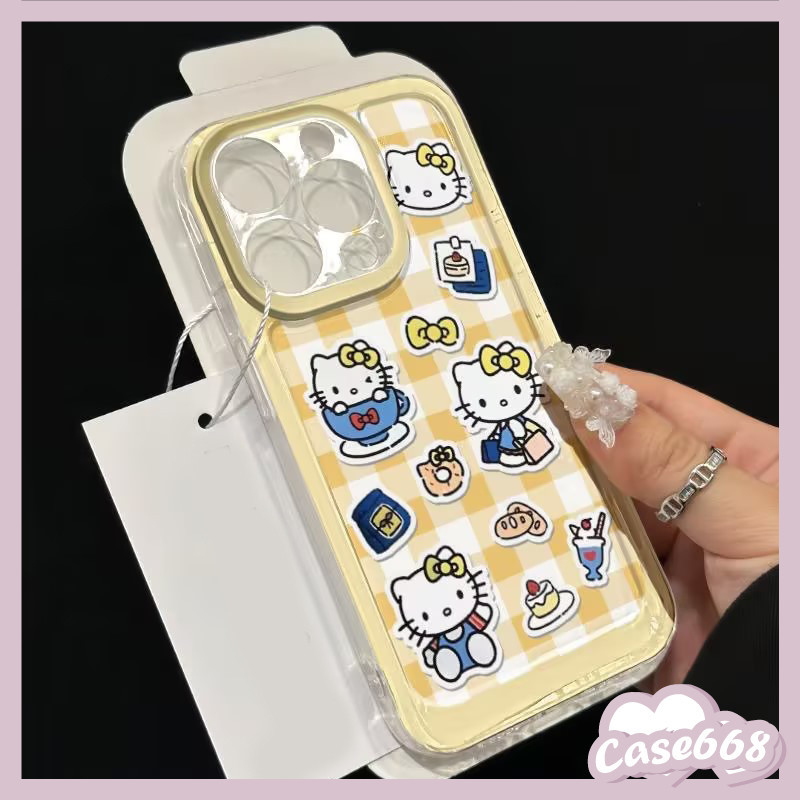 การ์ตูนน่ารักสวัสดีคิตตี้นุ่ม เคสOPPO A57 A15 A12 A9 A5s A76 A7 A16 A11K A15s A36 A35 A16s A54 A5 A5