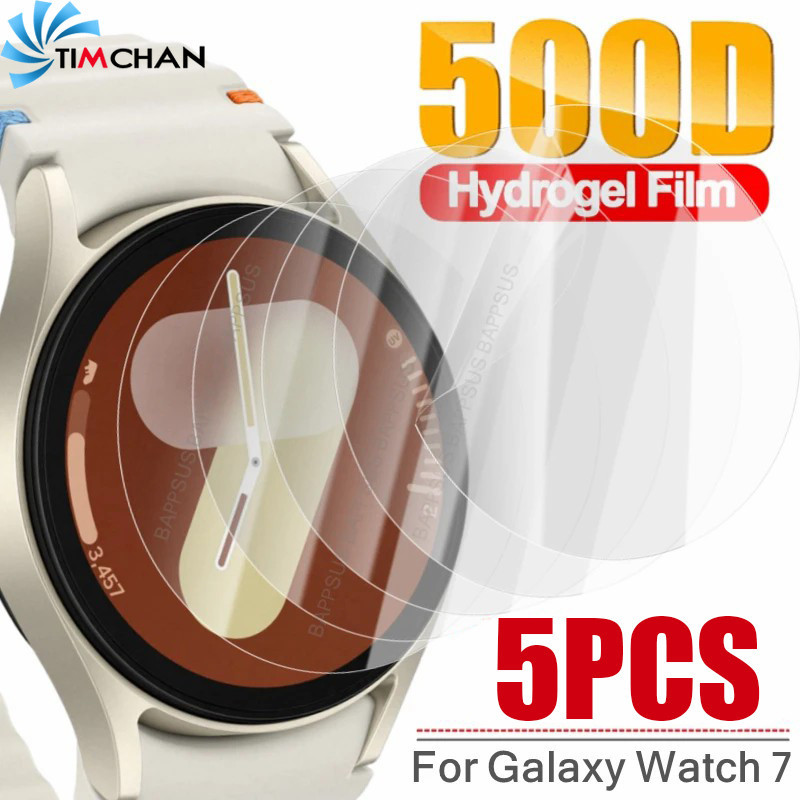 ใช้งานร่วมกับ Samsung Galaxy Watch 7 - 1-5 ชิ้นฟิล์ม Hydrogel - สําหรับ Galaxy Watch7 40 มม.44 มม.47