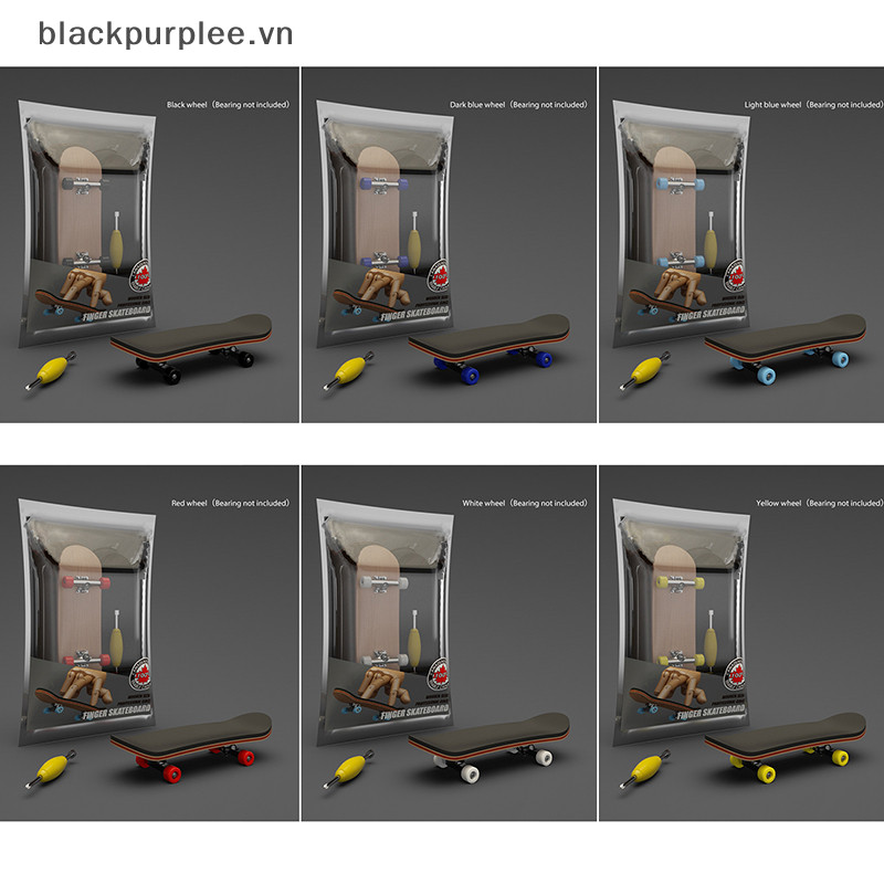 Bpurple Finger SkateBoard Fingerboard Finger SkateBoard Set.
