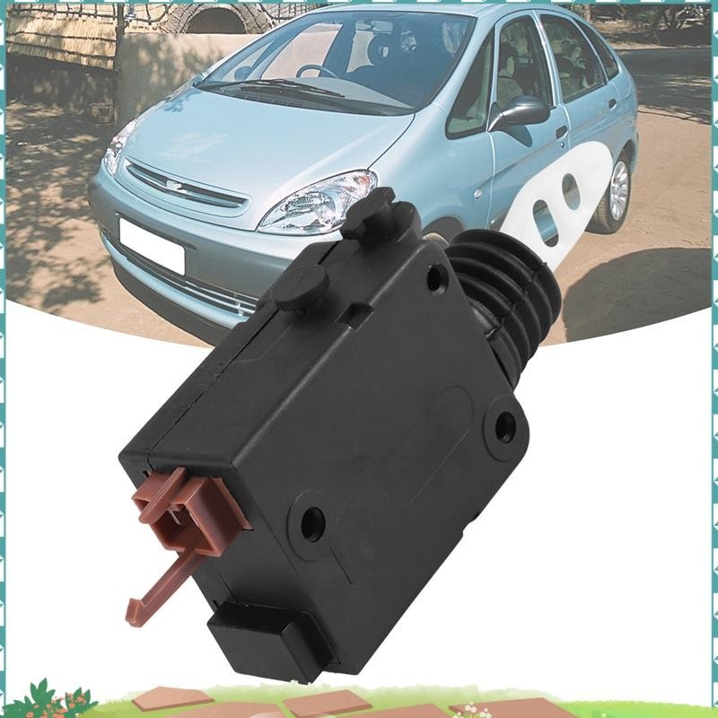 ด้านหลังประตูล็อคมอเตอร์ Actuator Solenoid สําหรับ Citroen Xsara Saxo Berlingo AX BX ZX สําหรับ Peug