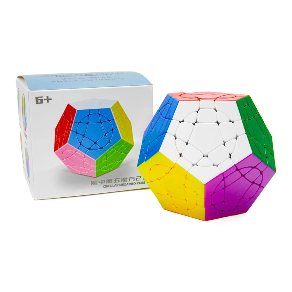 Shengshou Crazy Megaminx V2 3x3 Cube ปริศนาความเร็วระดับมืออาชีพของเล่นอยู่ไม่สุข