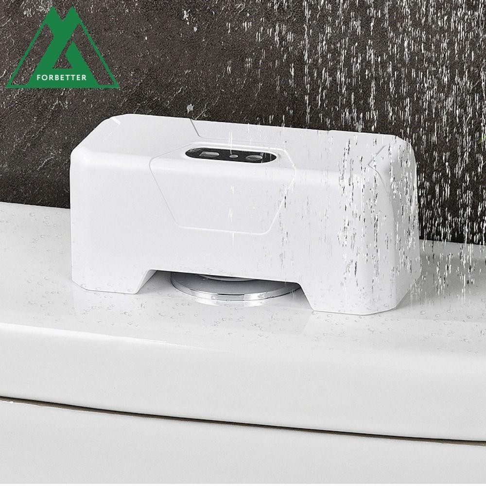 Forbetter ห้องน้ําอัตโนมัติ Flush ปุ่ม, ภายนอกอินฟราเรดเหนี่ยวนําห้องน้ํา Flusher, สวิตช์เปิดสัมผัสกันน้ํา IR Sensing สมาร์ทห้องน้ํา Flushing Sensor ห้องน้ํา
