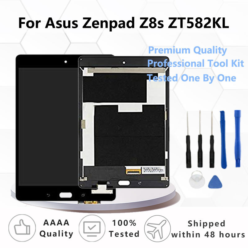 7.9 "AAA สําหรับ Asus Zenpad Z8S ZT582KL จอแสดงผล LCD พร้อมหน้าจอสัมผัส Digitizer Assembly + กรอบ P0