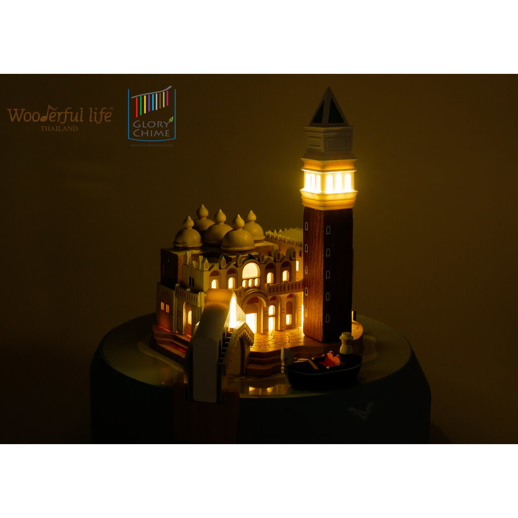 Wooderful life กล่องดนตรีไฟฟ้า เวนิส เพลง The Beautiful Blue Danube - รูปที่ 5