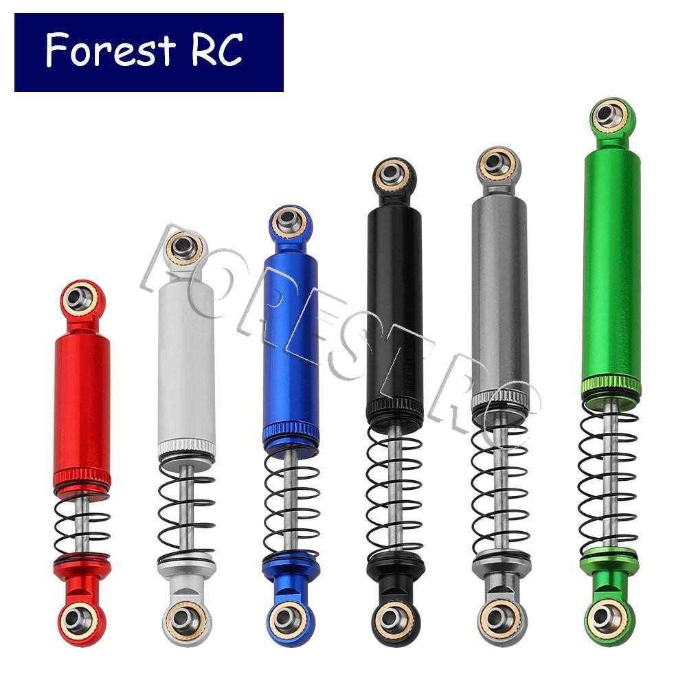 4pcs โลหะโช้คอัพน้ํามัน Damper 70 80 90 100 110 มม.ฤดูใบไม้ผลิด้านนอกสําหรับ 1/10 RC Crawler Axial SCX10 i ii iii Capra Tamiya CC01 D90 TRX4 HPI HSP