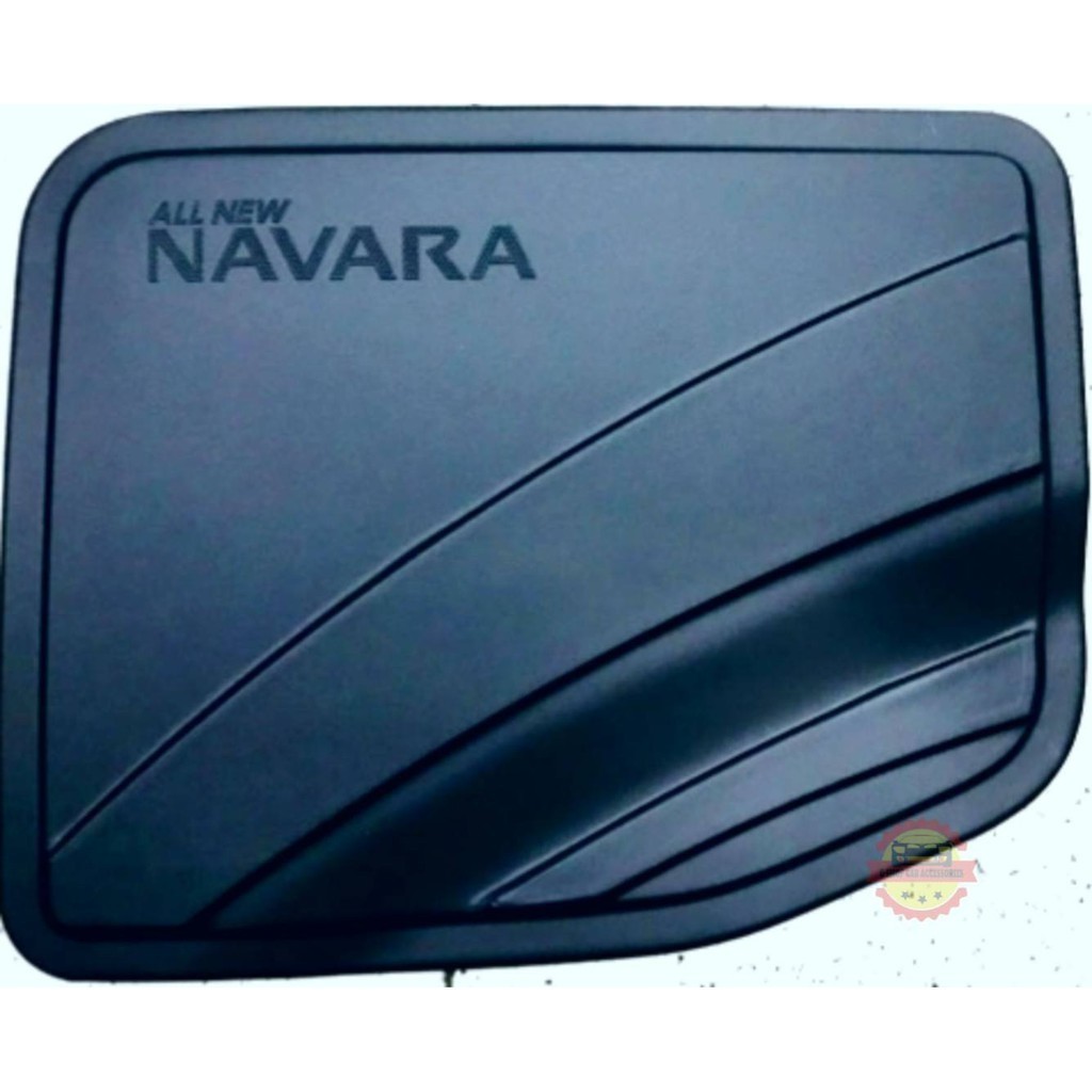 ครอบฝาถังน้ำมันดำด้าน Navara Np300 2ประตู