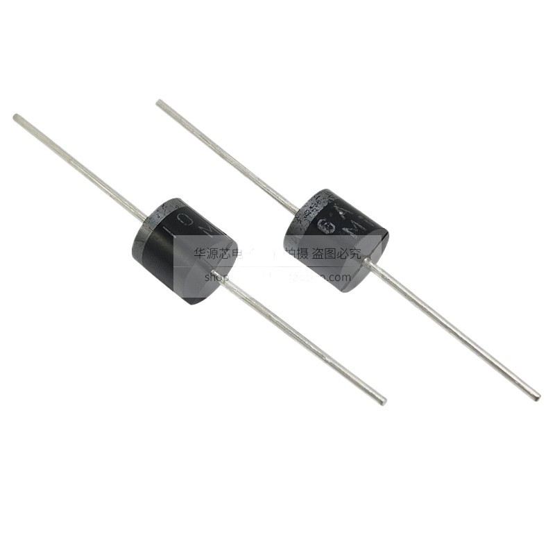 20 ชิ้น/ล็อต 6A10 Rectifier Diode 10A10 ไดโอด 6A/10A/1000V แรงดันไฟฟ้าสูงทน High Power MIC
