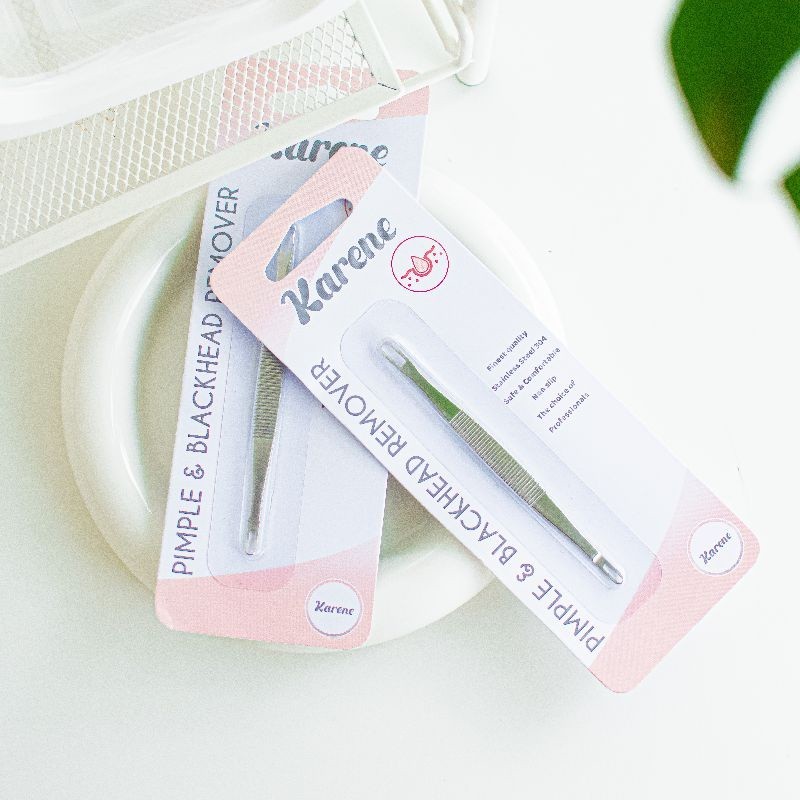 กดสิว ❗️ที่กดสิว Karene 1ชิ้น แถมฟรี!ที่เปิดหัวสิวเลือกจำนวนได้❗️ไม้กดสิว แบบคลินิกใช้ กดง่าย ไม่บาด