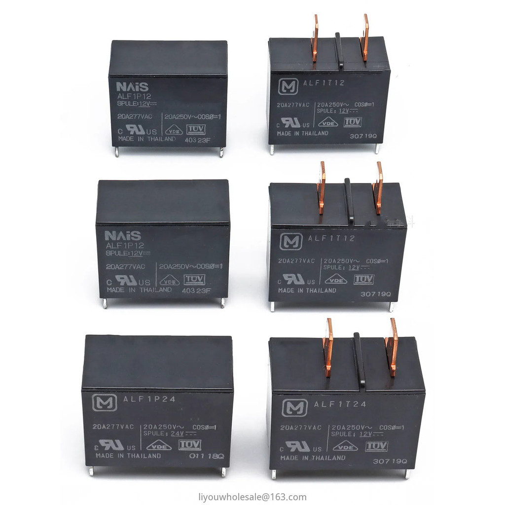 ยี่ห้อใหม่ Panasonic รีเลย์ ALF1P05 1P12 1P24 1T05 1T12 1T24 20A4 ใส่พิน