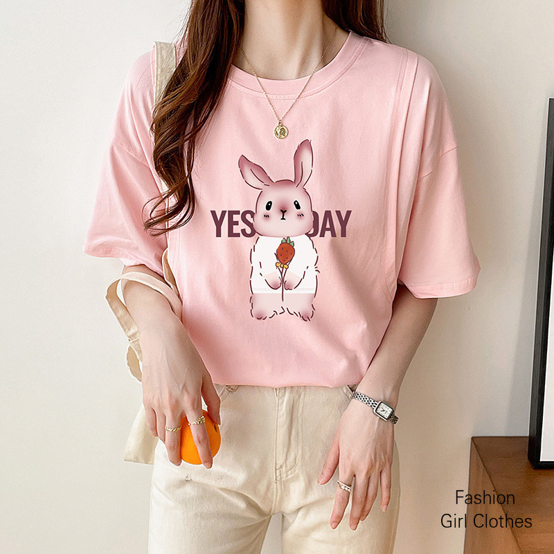 แขนสั้นพยาบาลเสื้อผ้าด้านข้างตะเข็บพยาบาลด้านบนเสื้อยืดหลังคลอดสวมใส่ด้านนอก