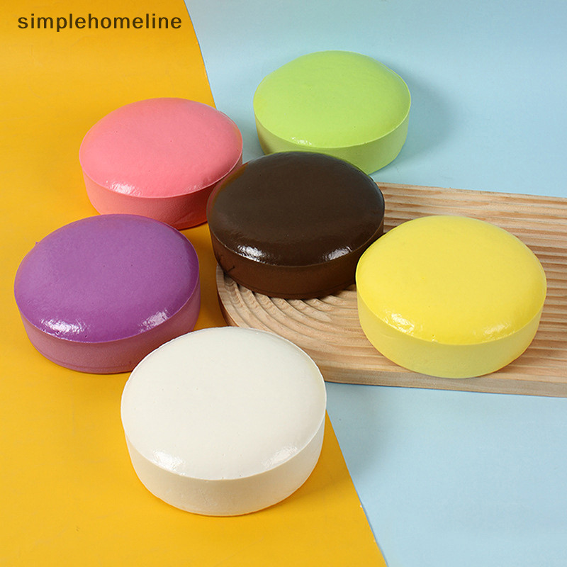 [simplehomeline] สีช้า Rebound Pinch Deion Vent ของเล่นขนมปังความเครียดบรรเทาของเล่นของขวัญสร้างสรรค์สต็อกใหม่