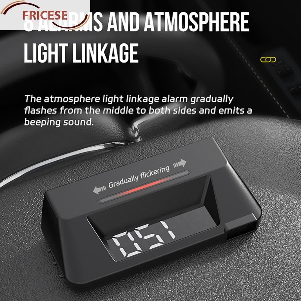 Digital HUD Dual Display Screen OBD2 HUD Transmission Oil Temperature Monitoring [Fricese.th]