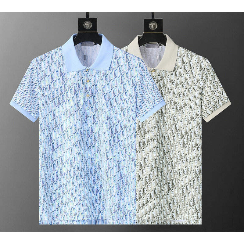 ใหม่ผู้ชายเสื้อโปโลเสื้อโปโลแขนสั้นผ้าฝ้ายลําลองคลาสสิกลายสก๊อตเสื้อ วัณโรค30043