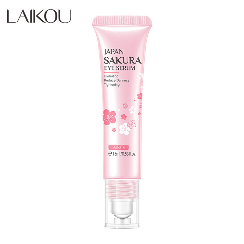 ซื้อ Laikou Japan Sakura เซรั่มบํารุงรอบดวงตา ลดริ้วรอย ลดรอยบวม ขนาด 15 มล.