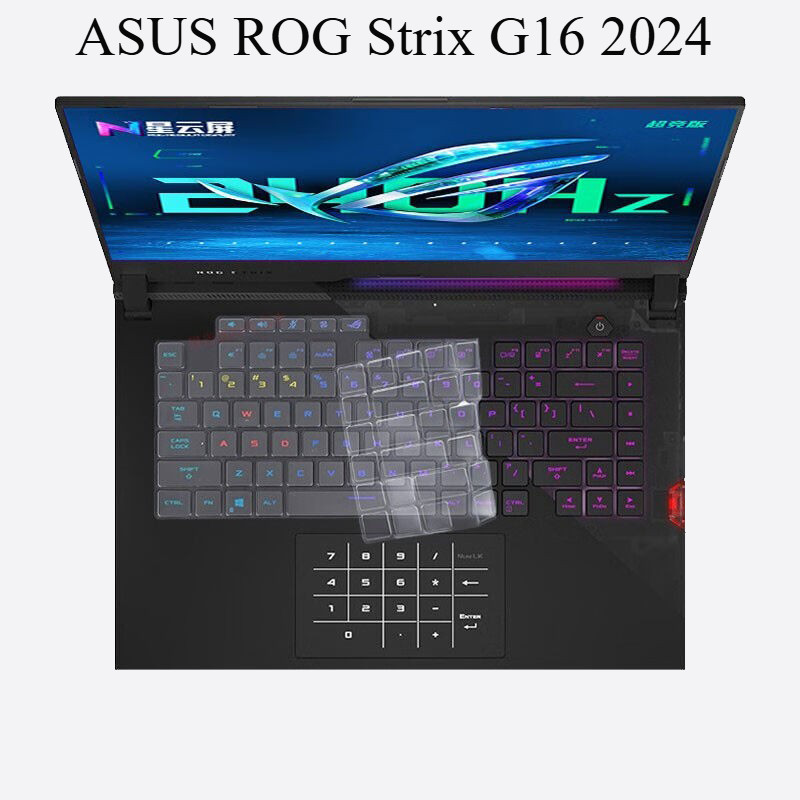 แป้นพิมพ์แล็ปท็อปสําหรับ Asus ROG Strix G16 2024 G614JZ G614JU G614 G614J JZ / Asus ROG Strix รอยแผล