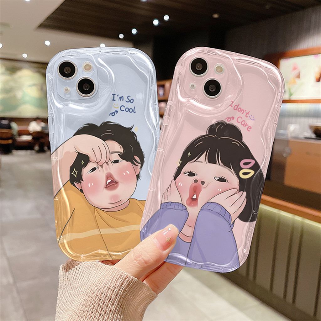 เด็กน่ารัก เคสไอโฟน กันกระแทก สําหรับ เคสไอโฟน11 เคส IPhone 11 12 13 14 15 PRO MAX XR XS MAX 6 7 6S 8 14 15 Case IPhone