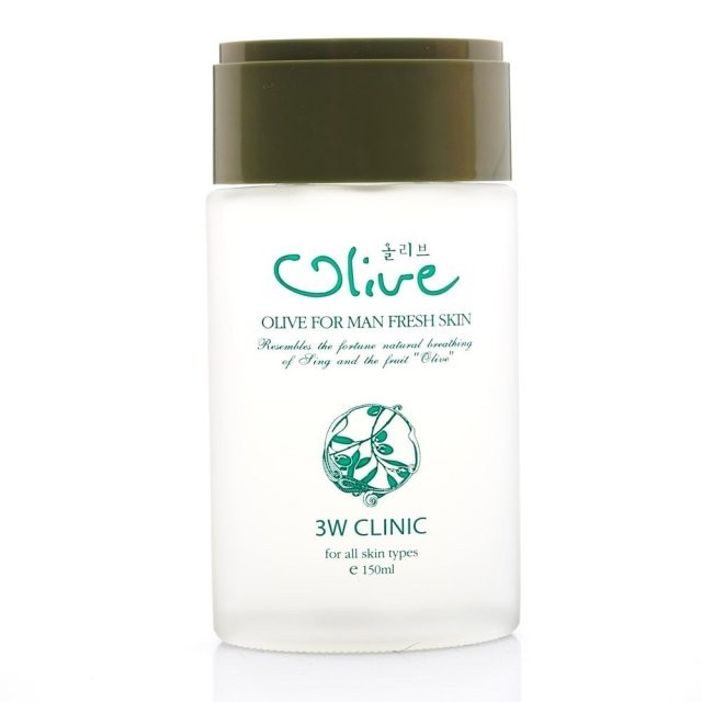 3W Clinic Olive For Men Fresh Skin 150ml x2pack