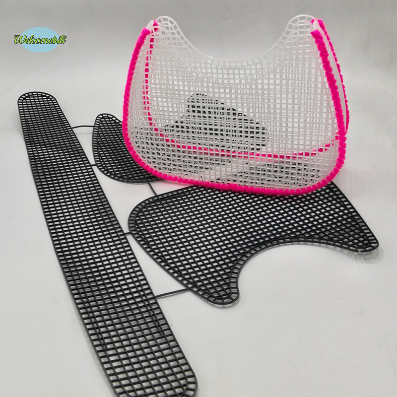 [Welcomebili] Underarm Bag Mesh Knitg Lining Weaving Plastic Mesh Sheet Accessories Velvet DIY Trim Tools NEW