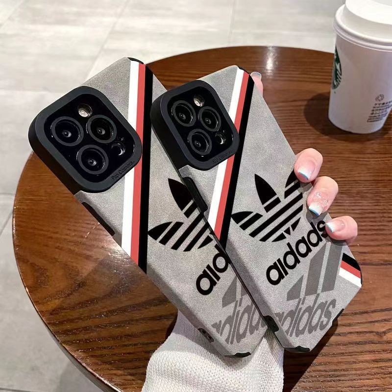 Slash Adi เหมาะสําหรับ Apple 16ProMax เคสโทรศัพท์ 15PRO/14 Apple 13promax เคสโทรศัพท์ 12pro บุคลิกภาพ Creative Artistic Sense 11 High-End รวมทุกอย่างกรณีนุ่ม