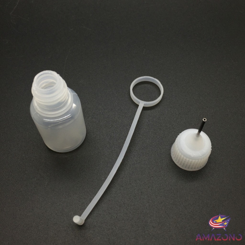 Amaz หัวเข็มขวดน้ำมัน ขวดหยด ขวดแบ่ง DIY อุปกรณ์ ขวดดรอเปอร์ ปลายแหลม Dropper Bottles